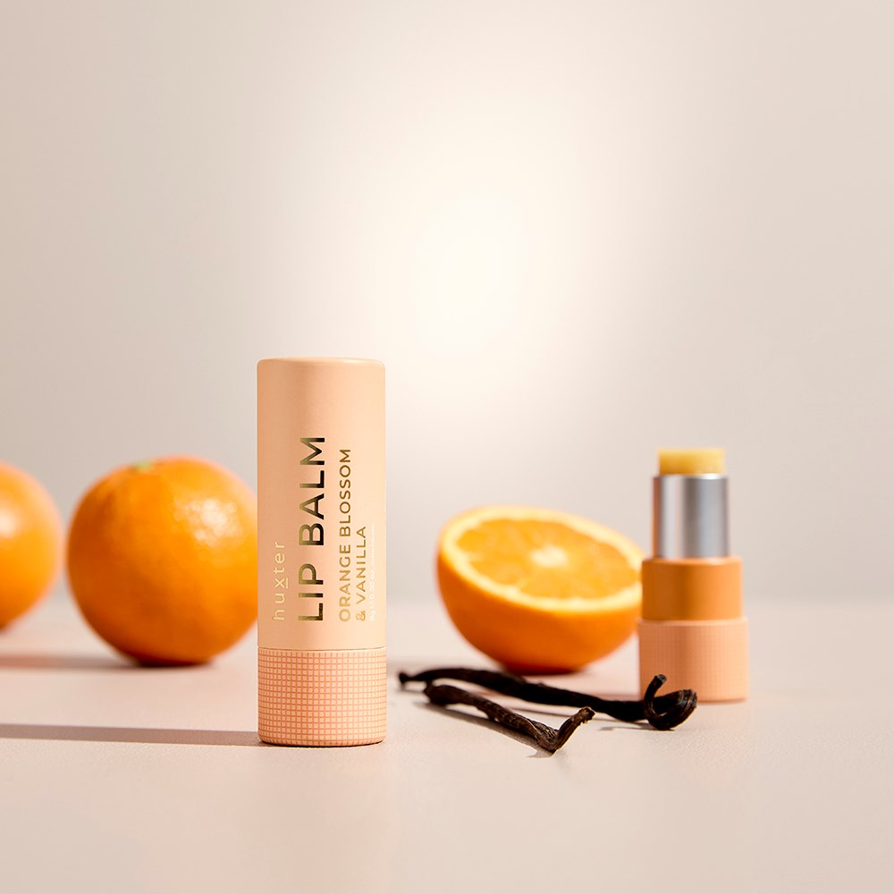 Huxter  Lip Balm - Orange Blossom & Vanilla - Pale Orange - 9gm