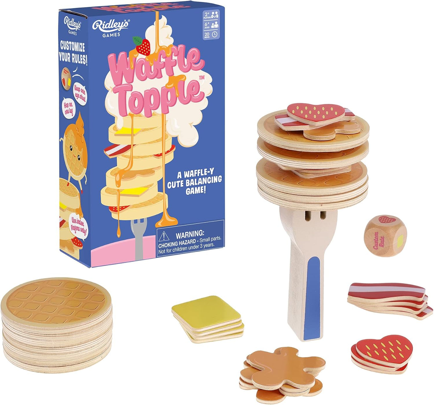 Waffle Topple Game Game