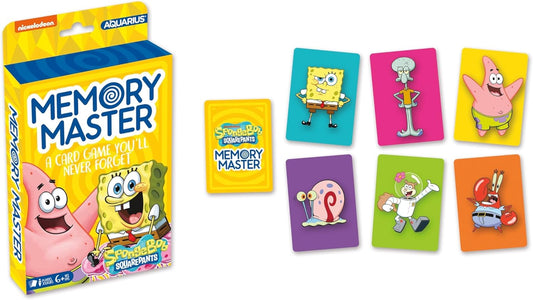Spongebob Memory Master Card Game