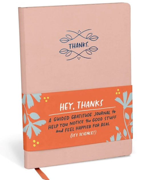 Journal - Hey Thanks A Guided Gratitude