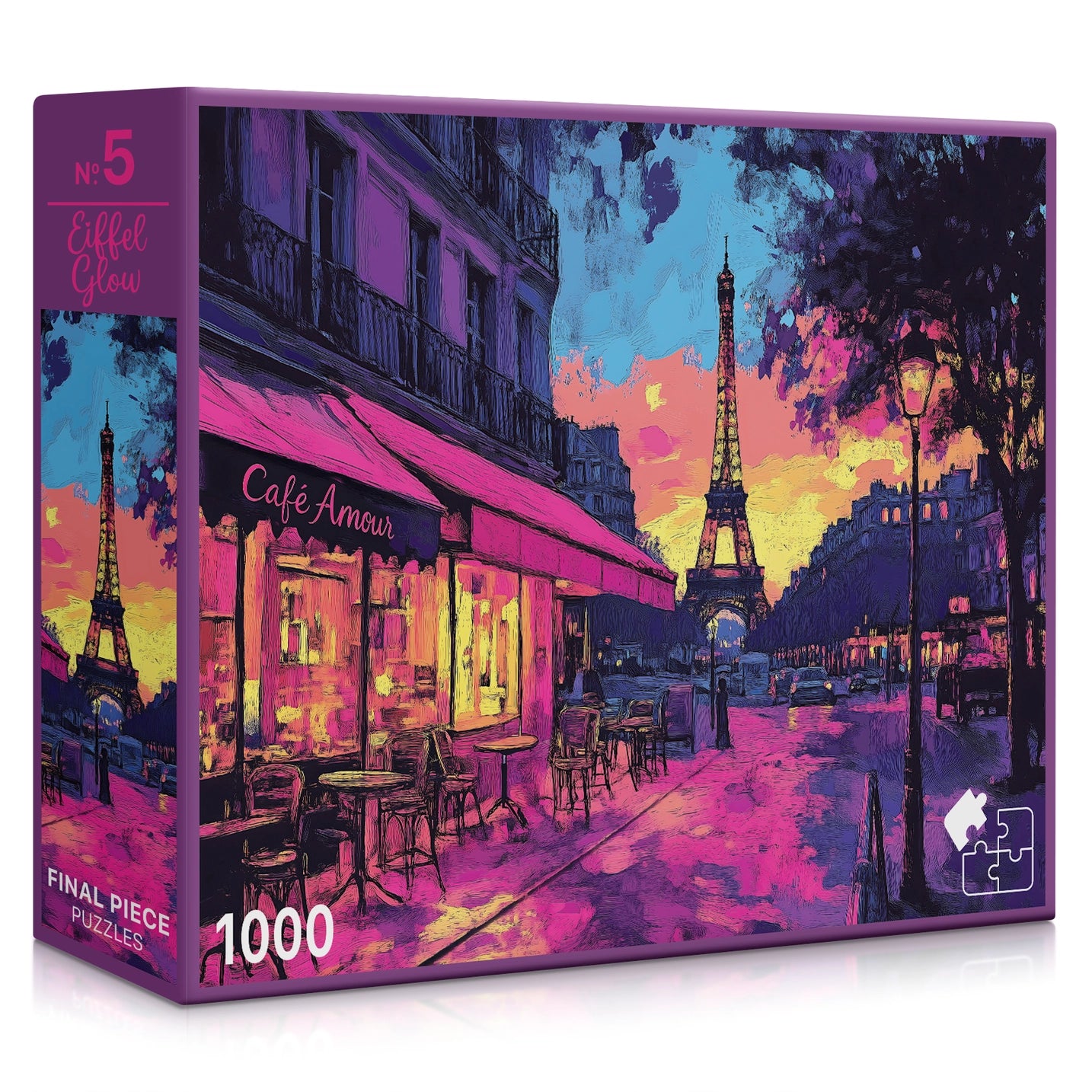 Final Piece Puzzles No. 5 - Eiffel Glow