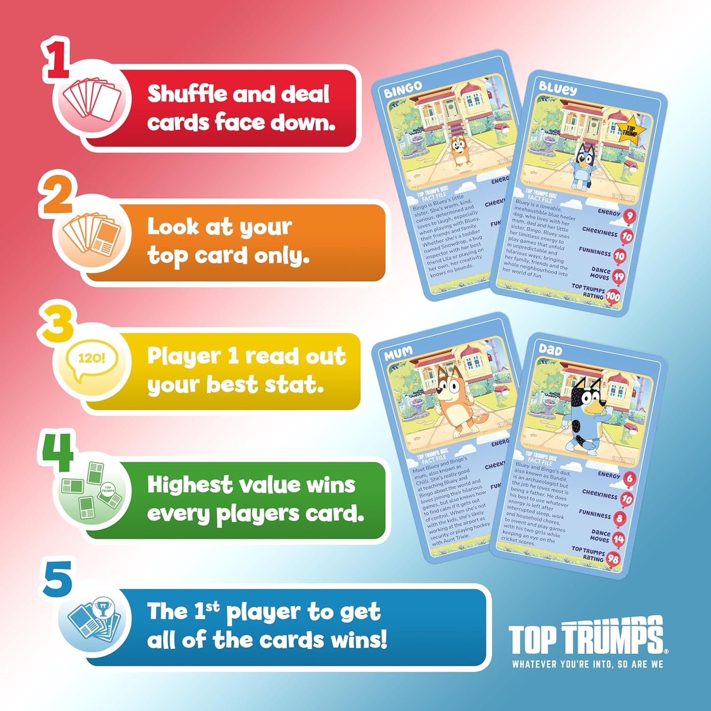 Bluey Top Trumps