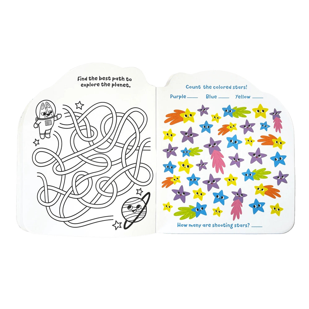 Ooly Playful Pages Activity Book – Pets in Space