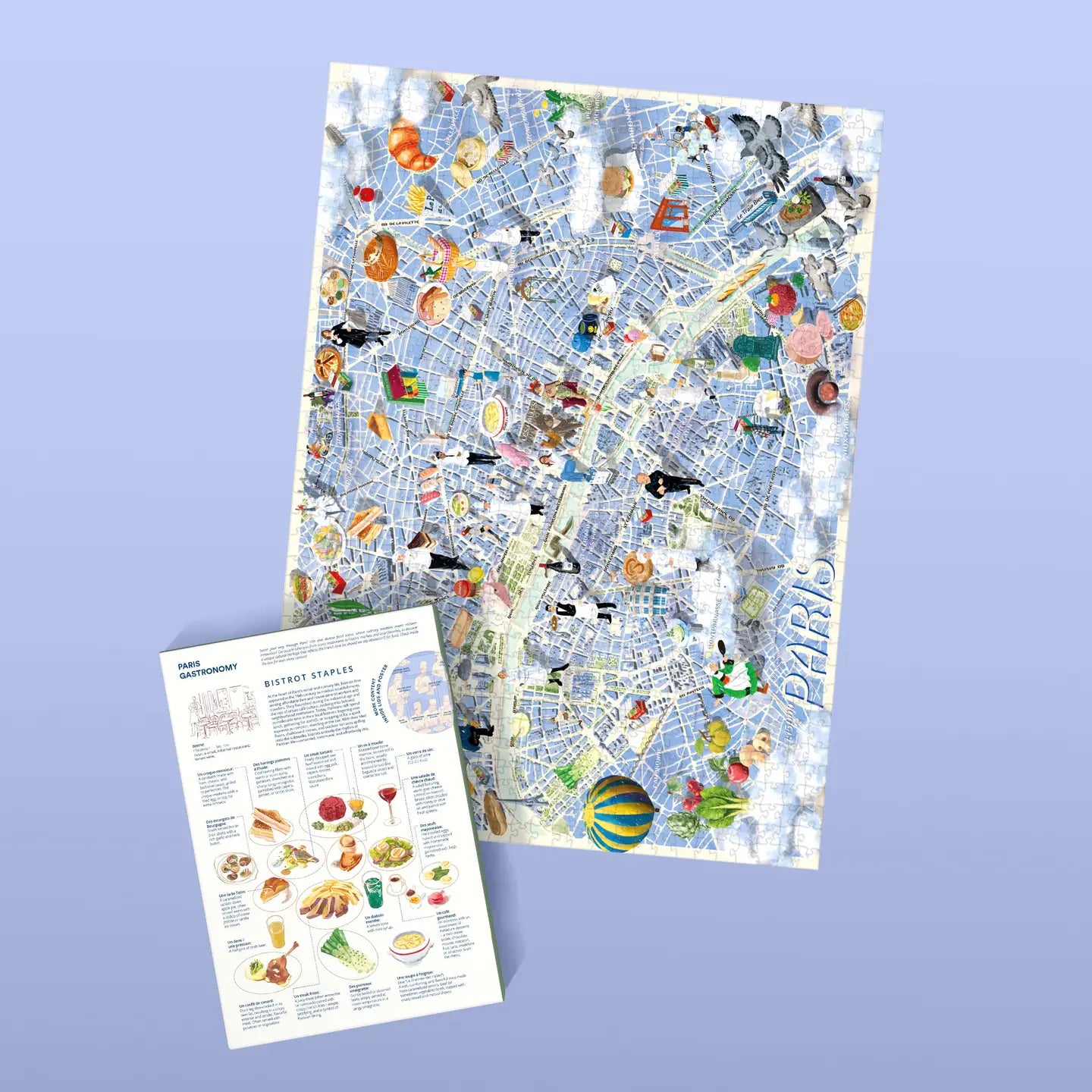 Water & Wines Gourmet Puzzle - Paris 1000pc