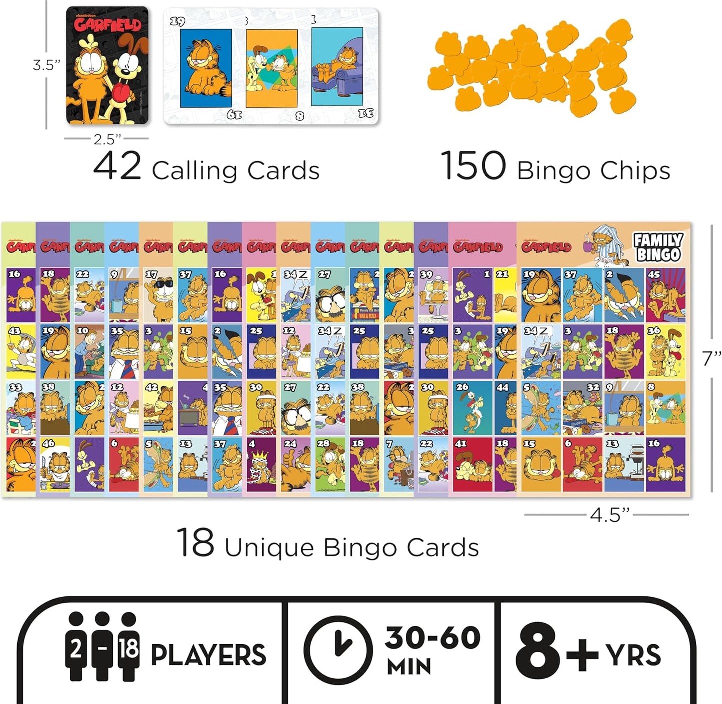 Garfield Family Bingo