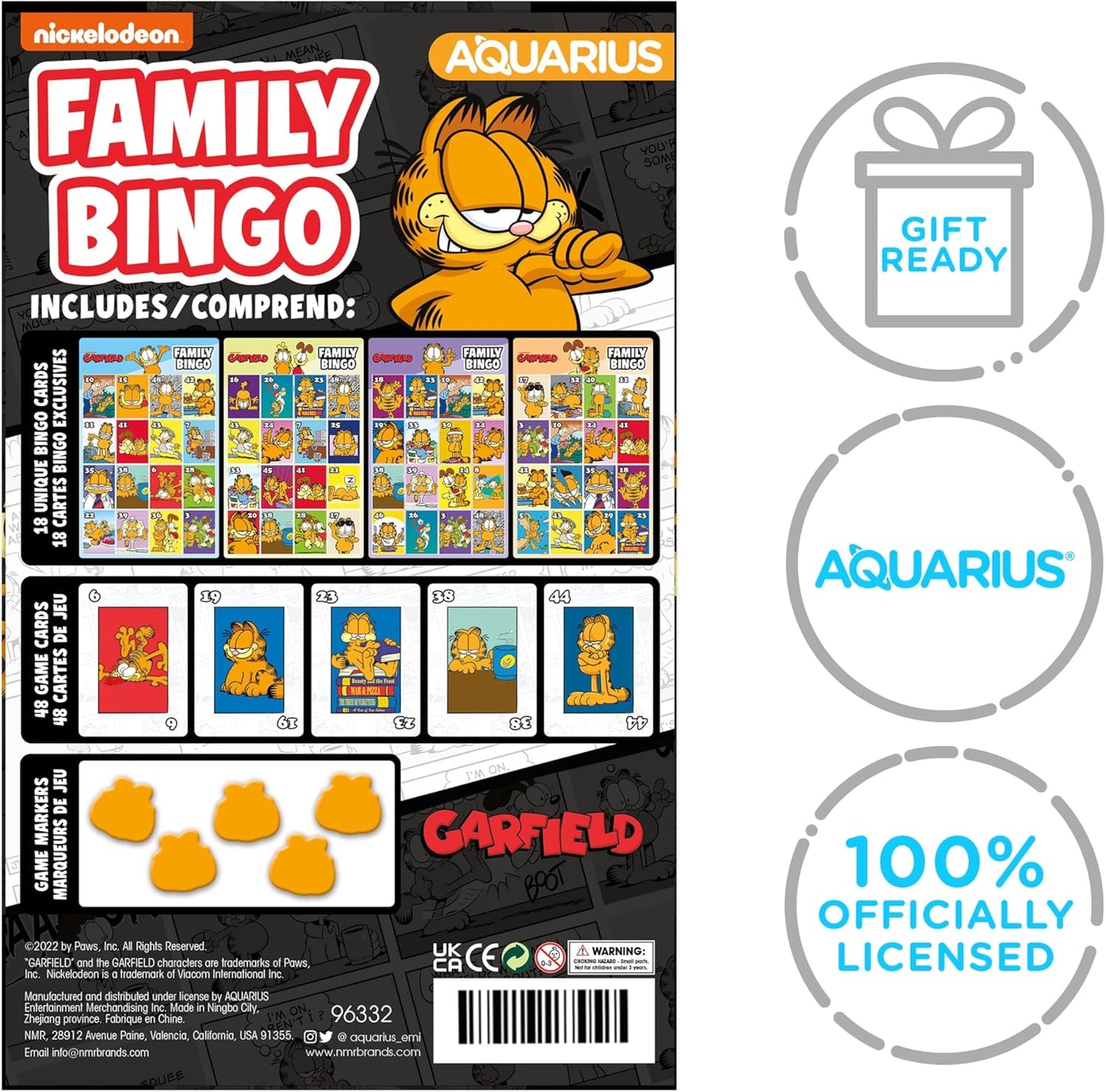 Garfield Family Bingo