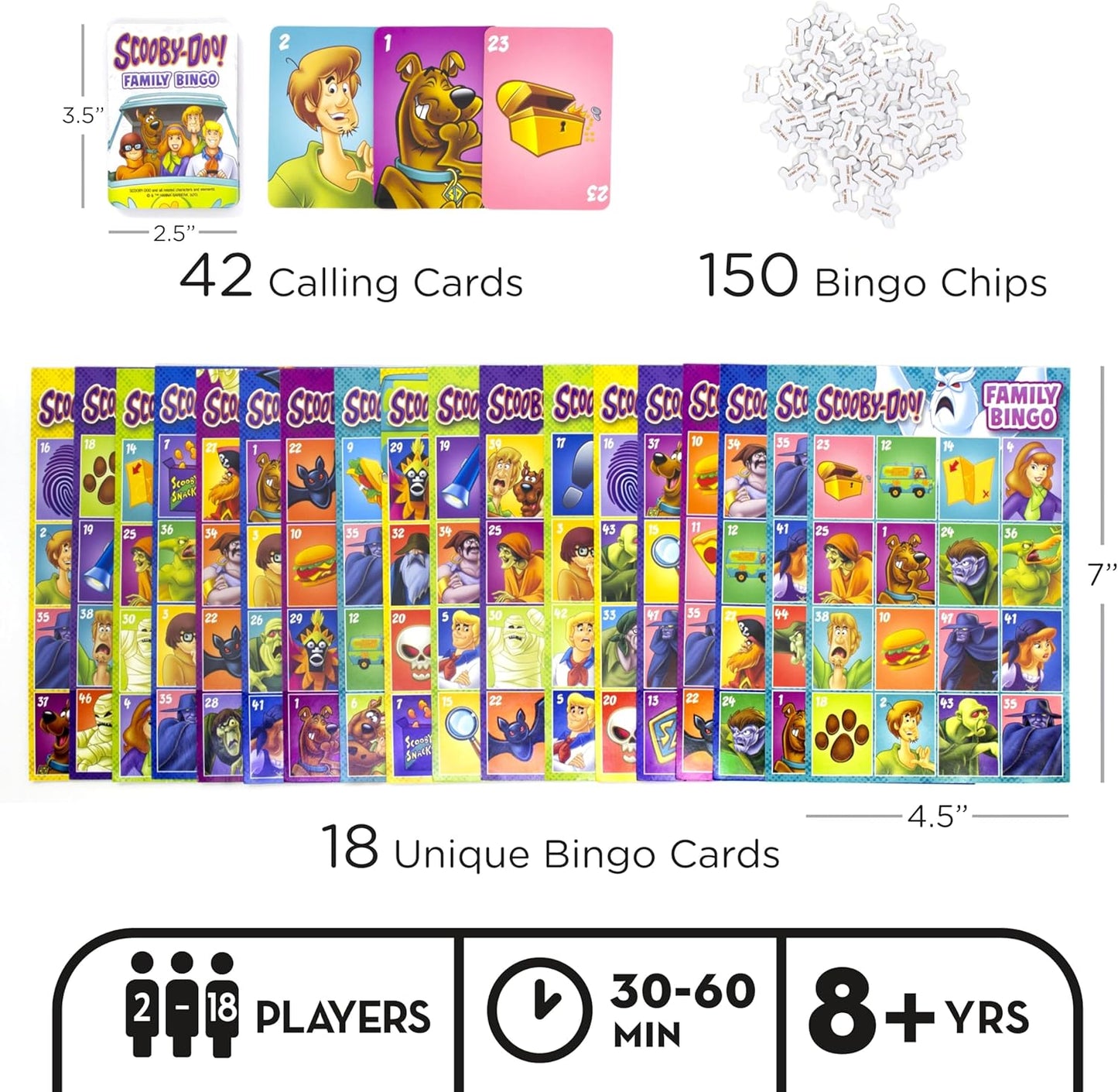 Scooby Doo Family Bingo Game