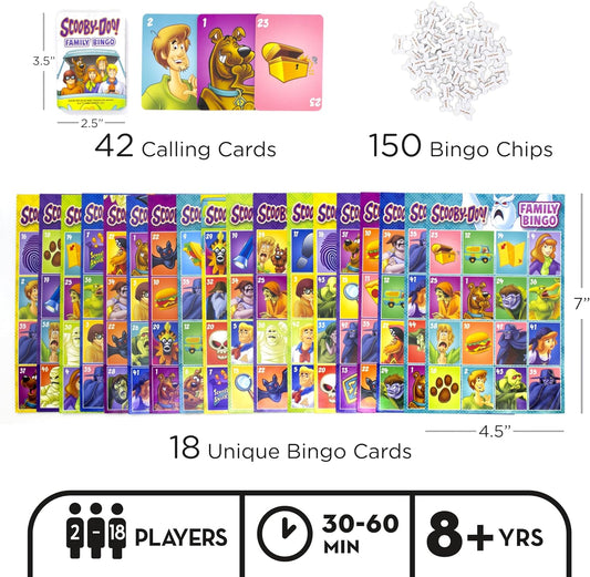 Scooby Doo Family Bingo Game