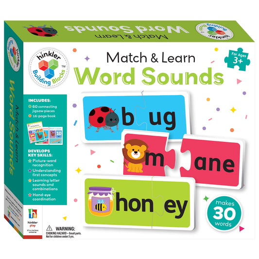 Building Blocks Match & Learn Word Sounds