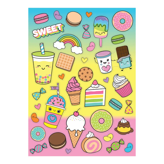 Kaleidoscope Colouring Scented Stickers Sweet Treats