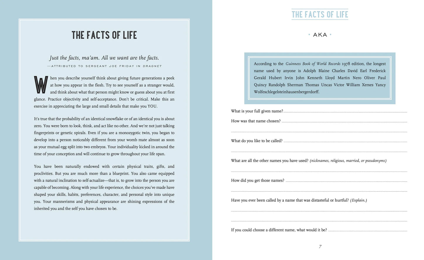 The Book of Me: A Do-It-Yourself Memoir