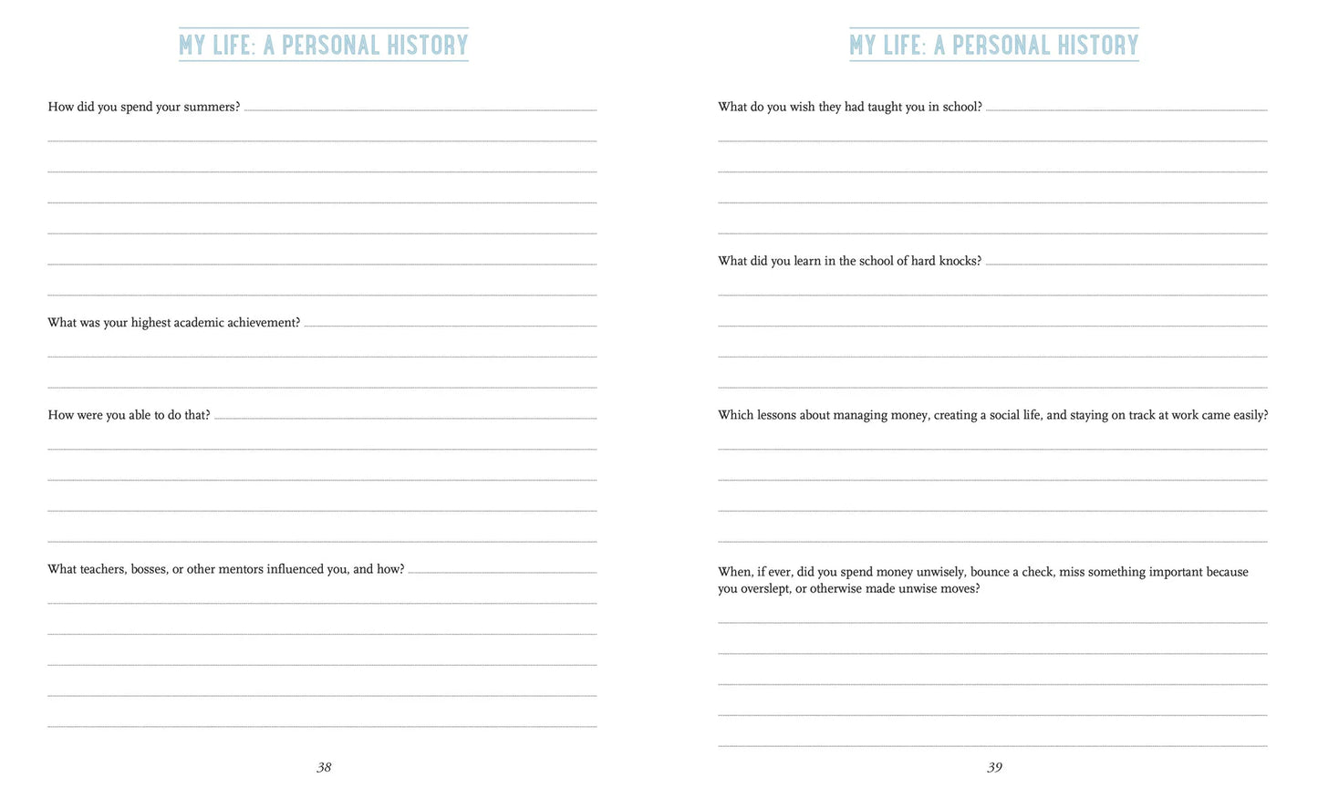 The Book of Me: A Do-It-Yourself Memoir