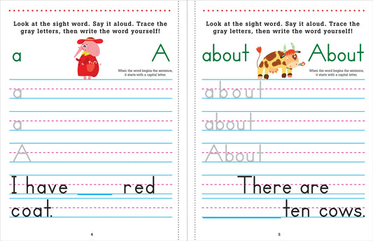 Trace & Learn: Sight Words!