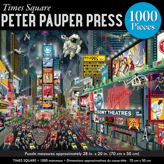 Peter Pauper Times Square 1000 Piece Jigsaw Puzzle