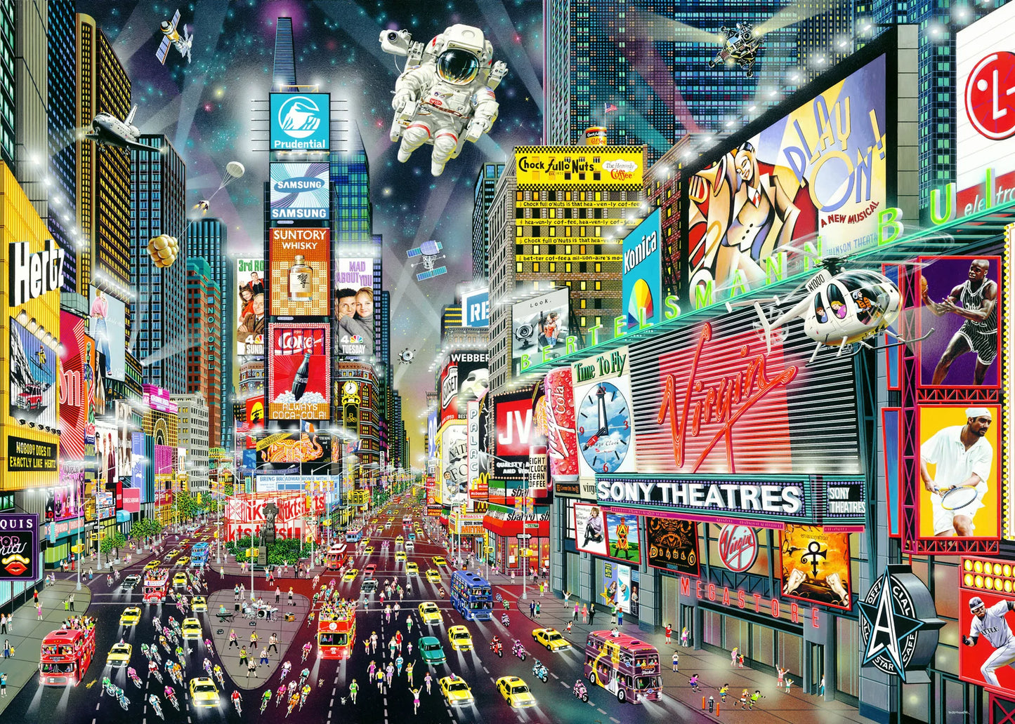 Peter Pauper Times Square 1000 Piece Jigsaw Puzzle