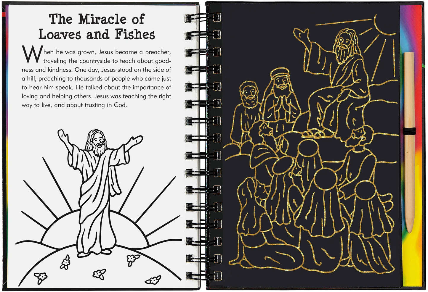 Bible Stories Scratch and Sketch