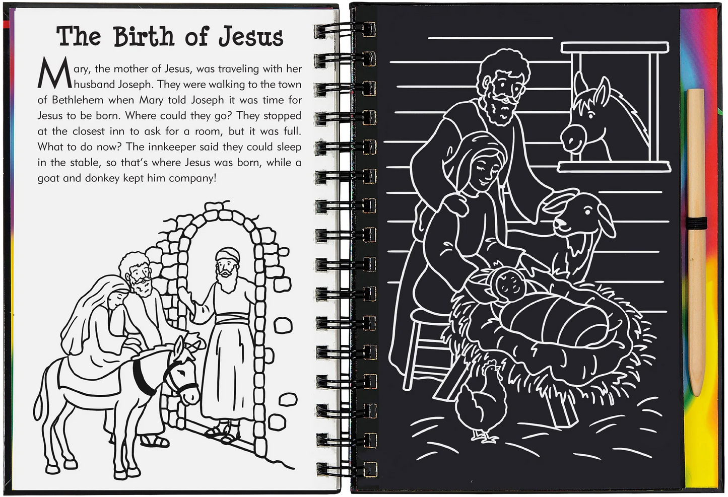 Bible Stories Scratch and Sketch