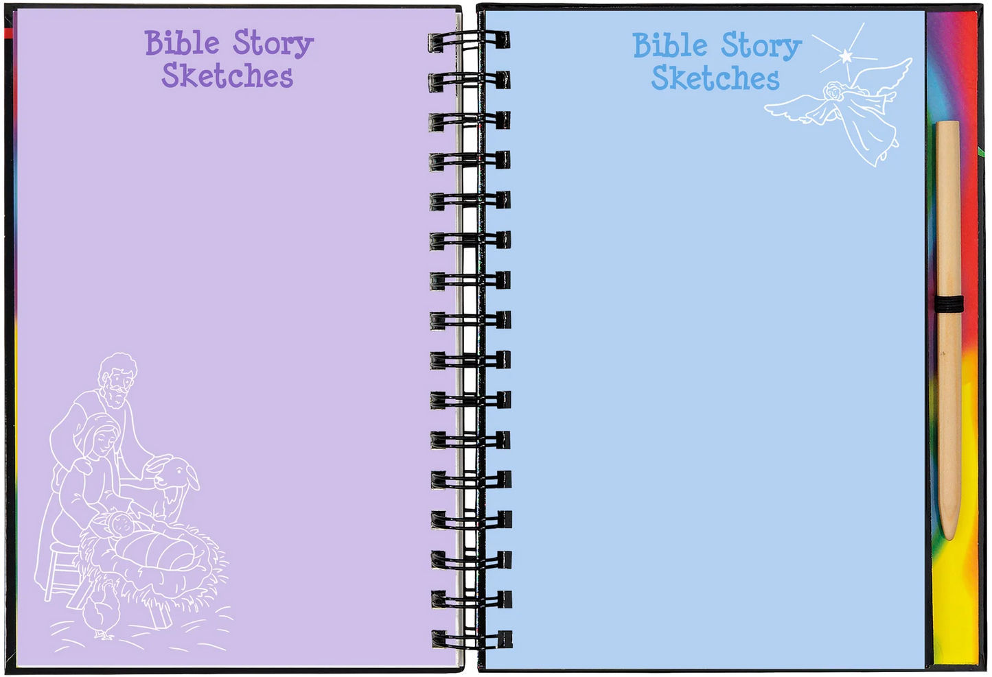 Bible Stories Scratch and Sketch