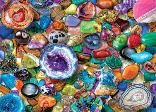 Crystals and Gemstones 1000 Piece Jigsaw Puzzle Regular price