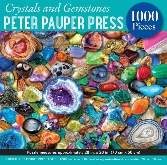 Crystals and Gemstones 1000 Piece Jigsaw Puzzle Regular price