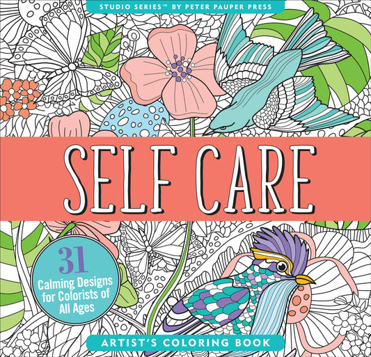 Self Care Artist's Coloring Book