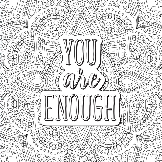 Self Care Artist's Coloring Book