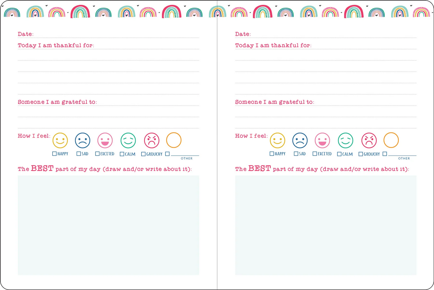 Kids’ Daily Gratitude Journal