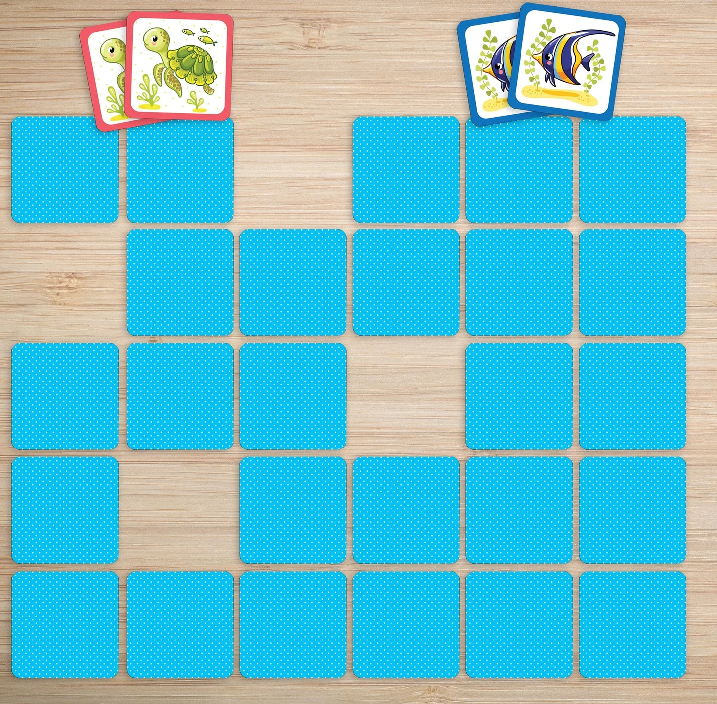 Under the Sea Memory Match Game (Set of 72 cards)