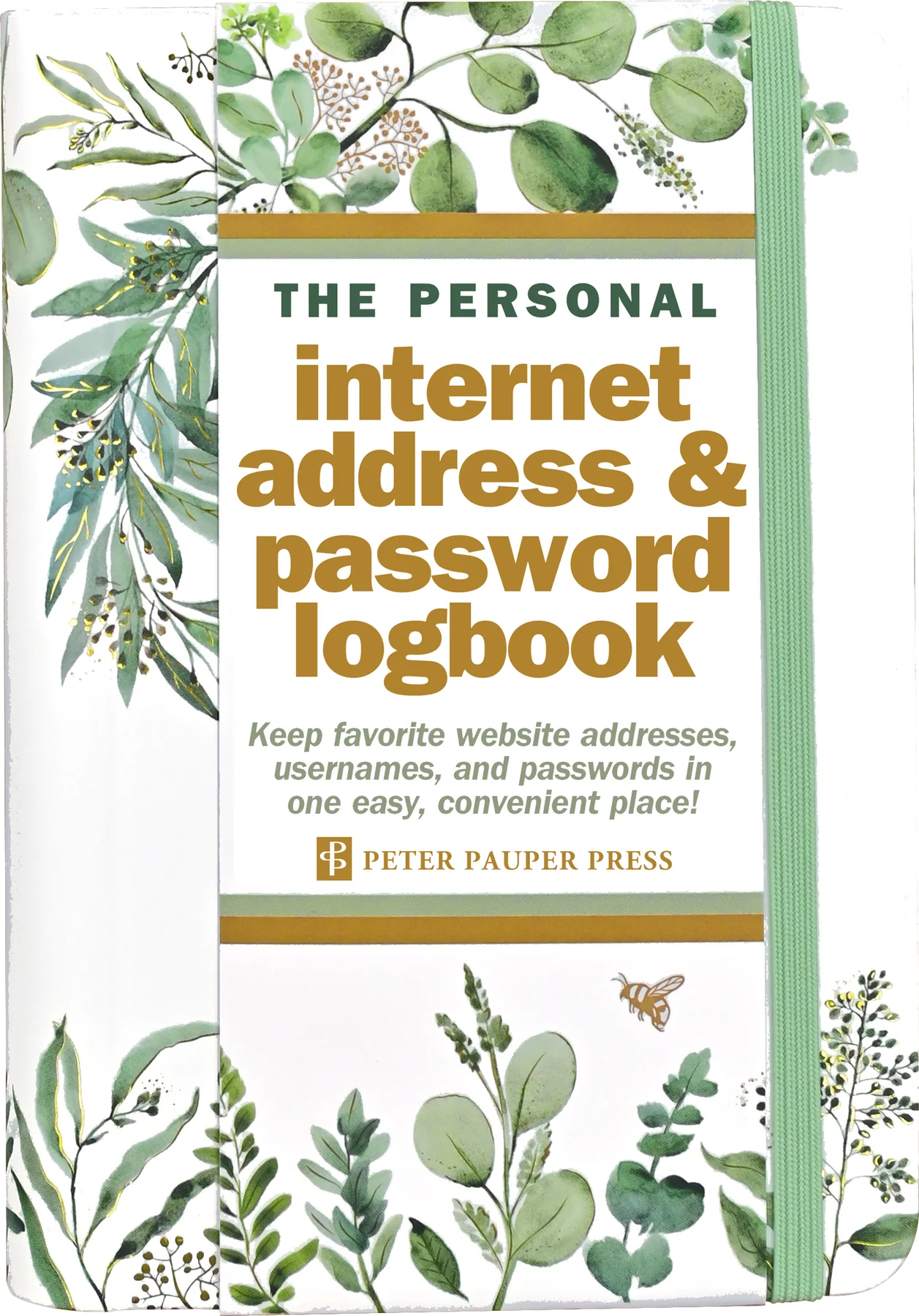 Eucalyptus Internet Address & Password Logbook
