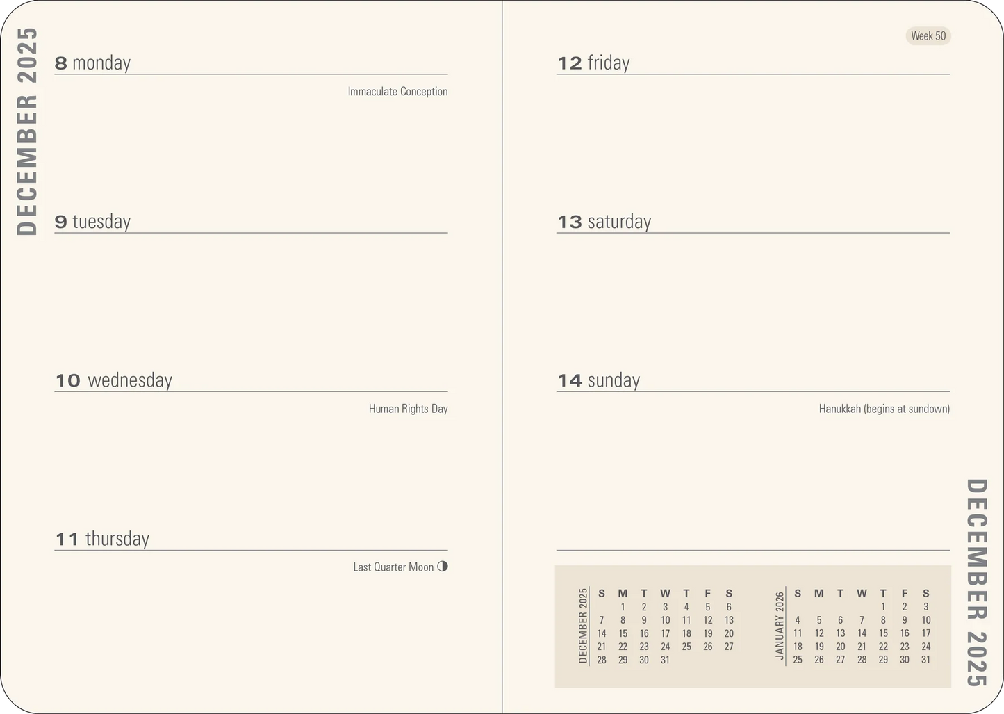 2026 Birds & Berries Weekly Planner