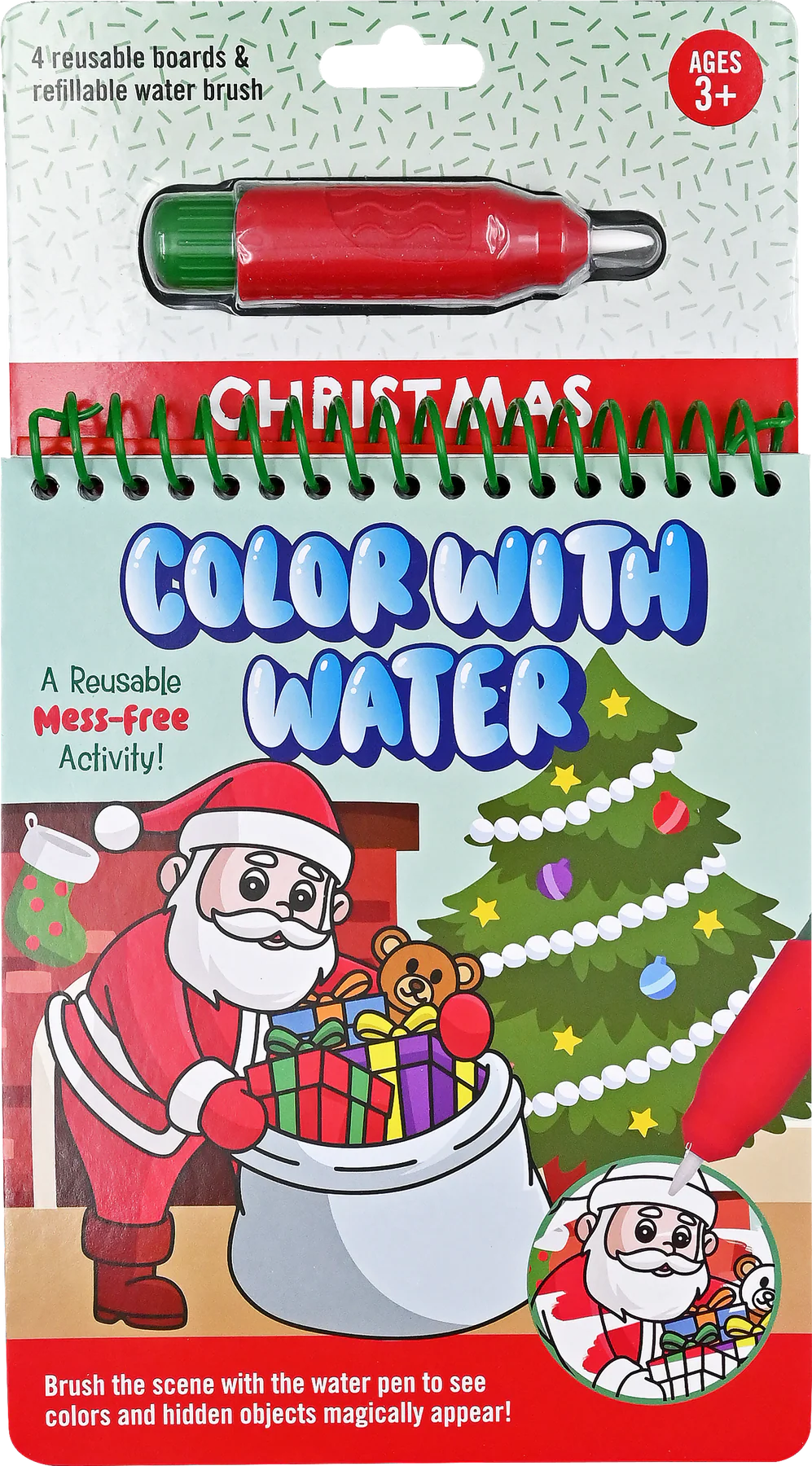 Colour With Water - Christmas