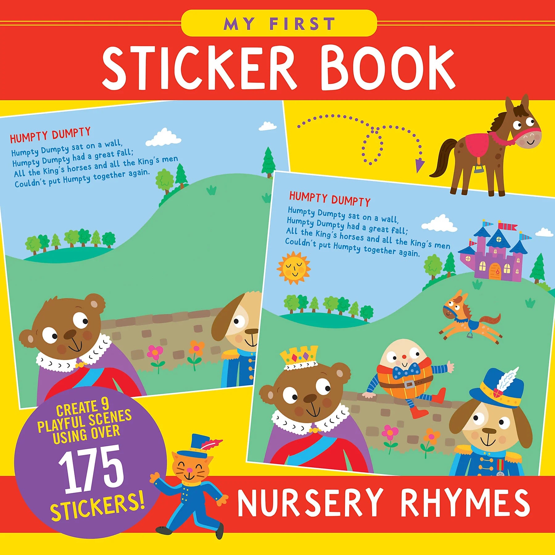 My First Sticker Book - Nursery Rhymes – Curious And Calm
