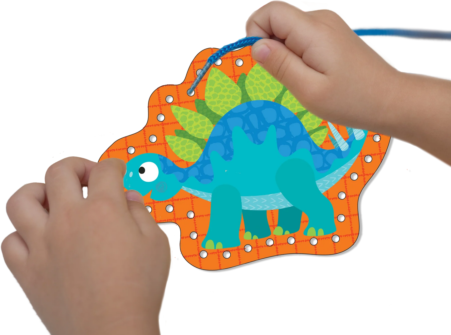 Dinosaurs Lacing Cards
