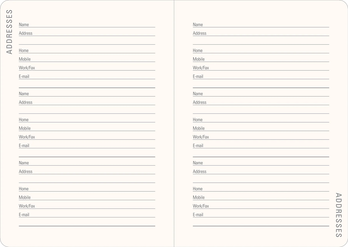 2027 Mushrooms Weekly Planner
