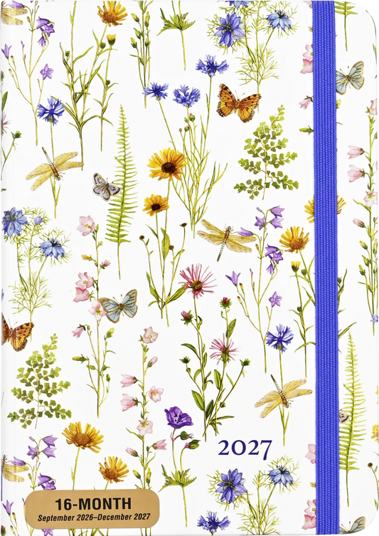 2027 Wildflower Garden Weekly Planner