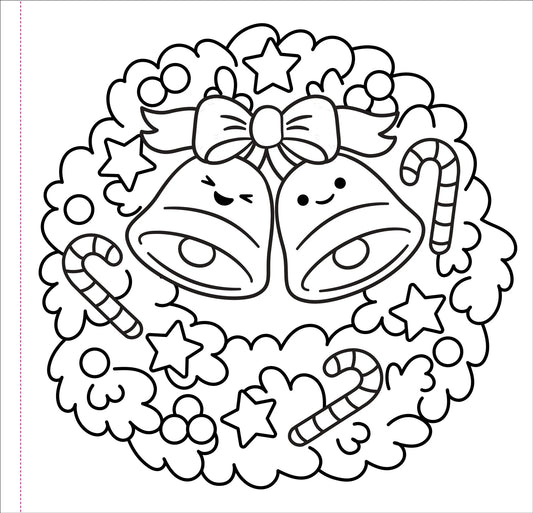 Color Me Cozy Christmas Adult Coloring Book