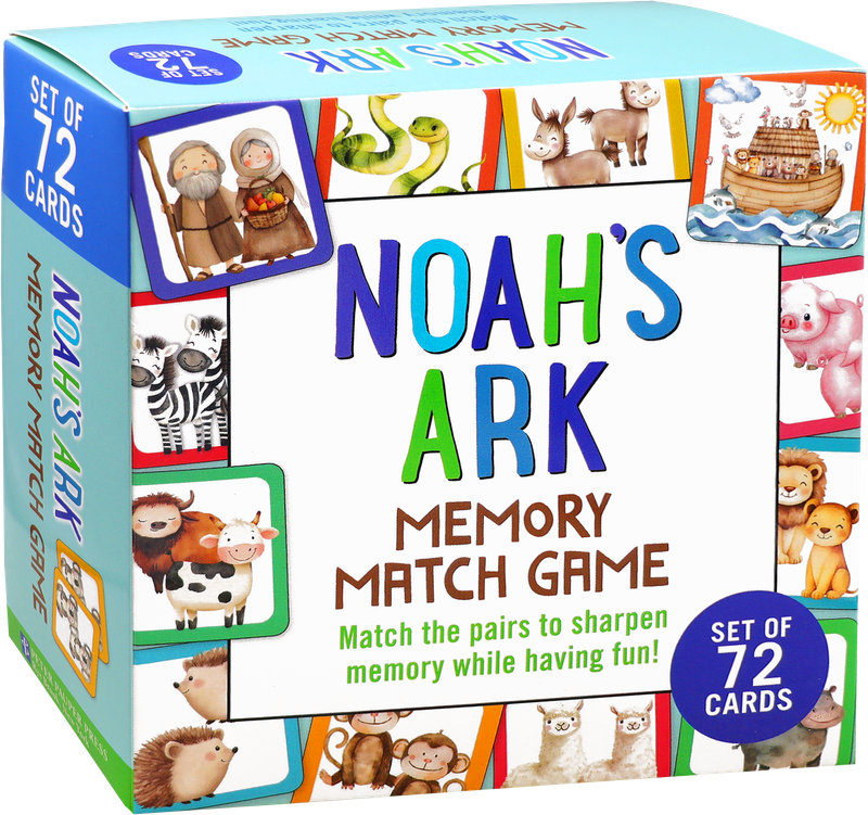 Noah's Ark Memory Match Game (set of 72 cards)
