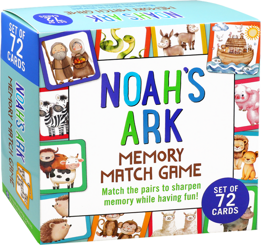 Noah's Ark Memory Match Game (set of 72 cards)