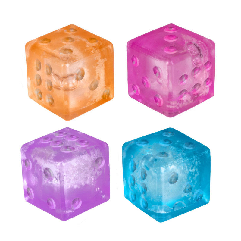 Mini Dice GID Smooshos Super Squeeze Set of 4