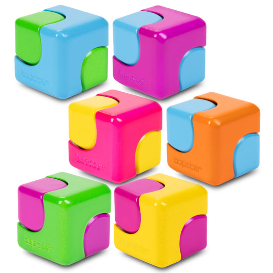 Bopster Neon Fidget Cube Spinner (Assorted)