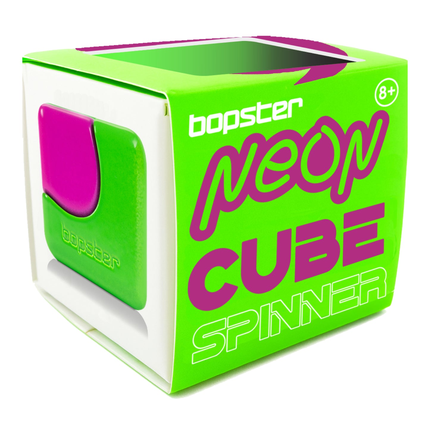Bopster Neon Fidget Cube Spinner (Assorted)