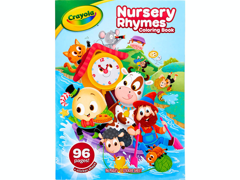 Crayola Nursery Rhymes Coloring Book