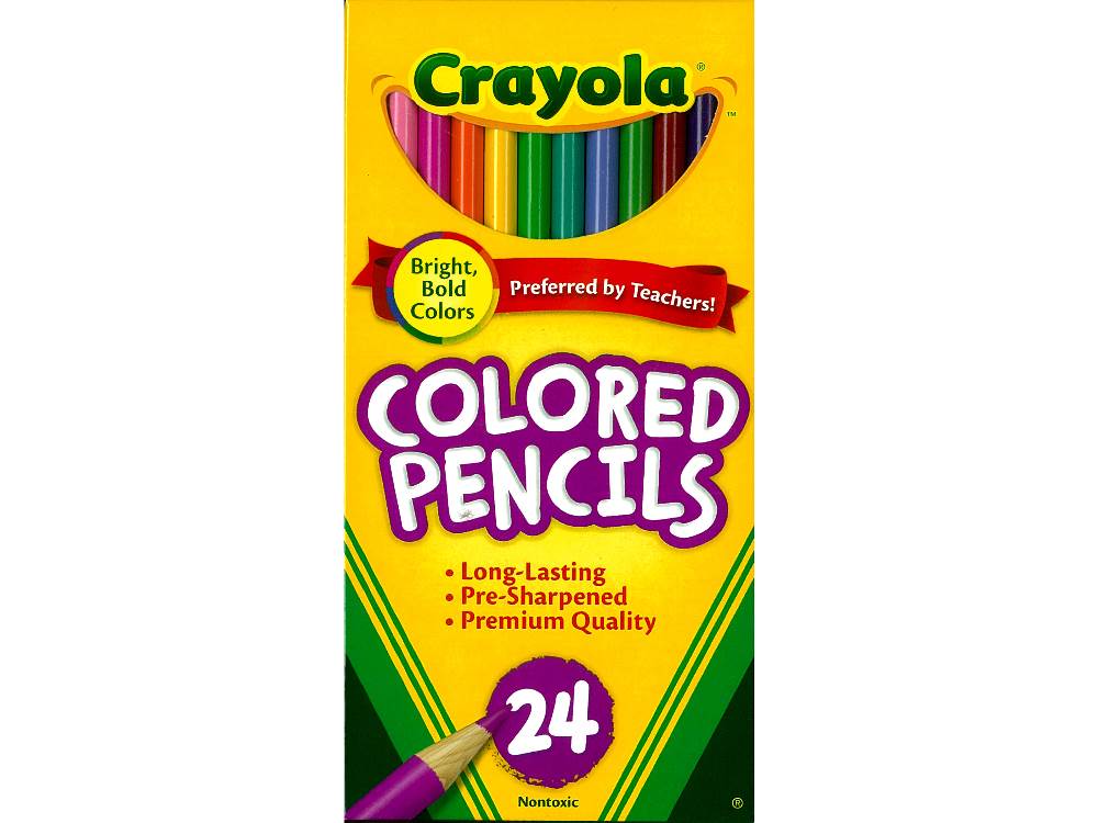 Crayola Coloured Pencils 24pk