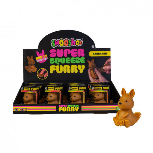 Smooshos Super Squeeze Furry Pals Kangaroo