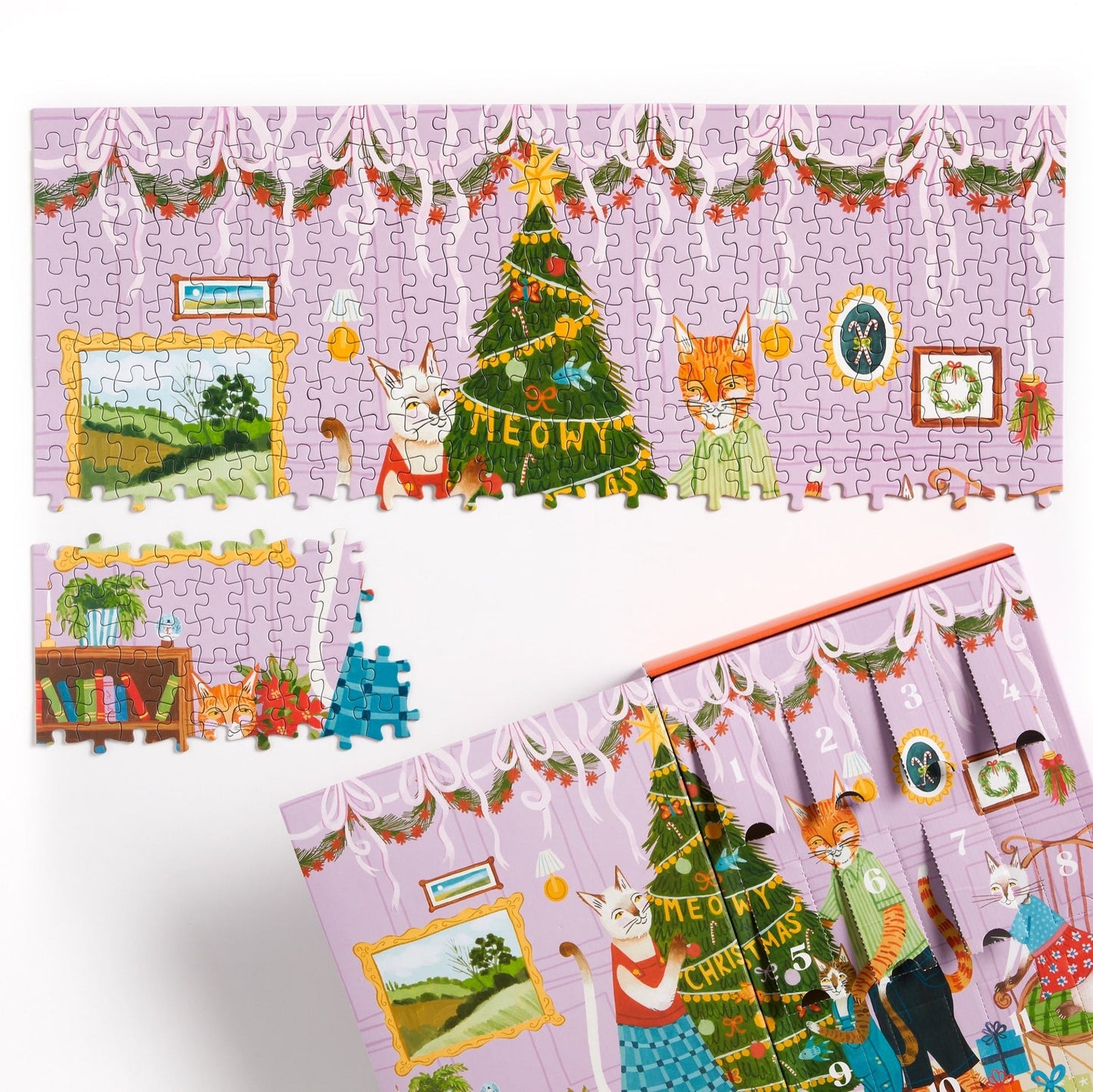 Meowy Christmas 12 Days of Puzzles - Advent Calendar