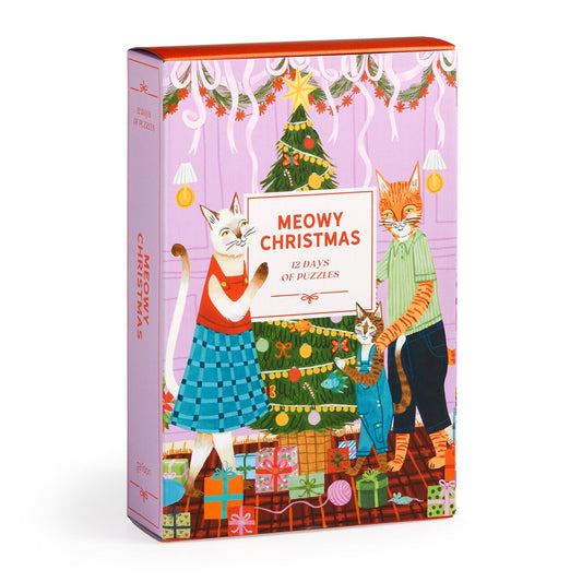 Meowy Christmas 12 Days of Puzzles - Advent Calendar