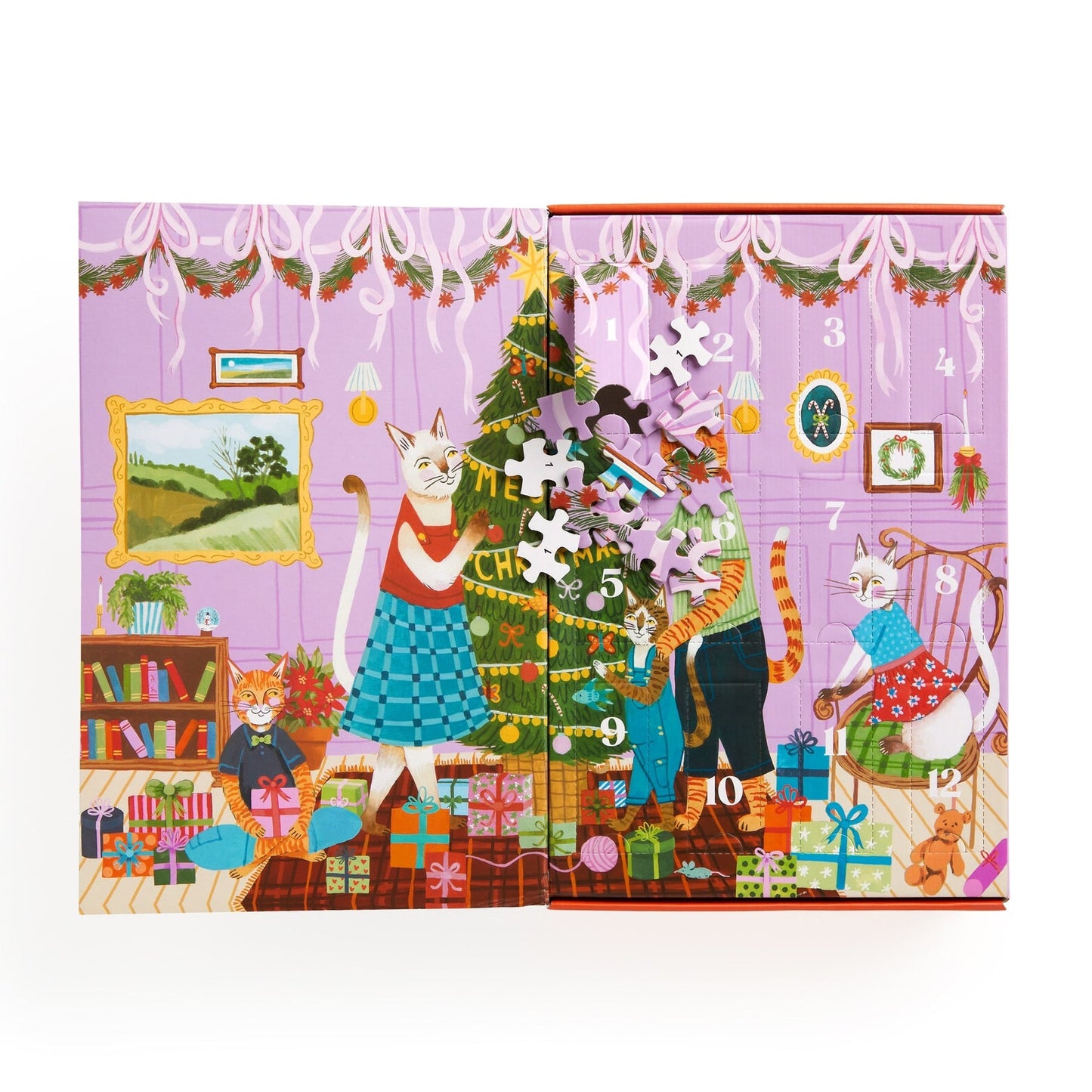 Meowy Christmas 12 Days of Puzzles - Advent Calendar
