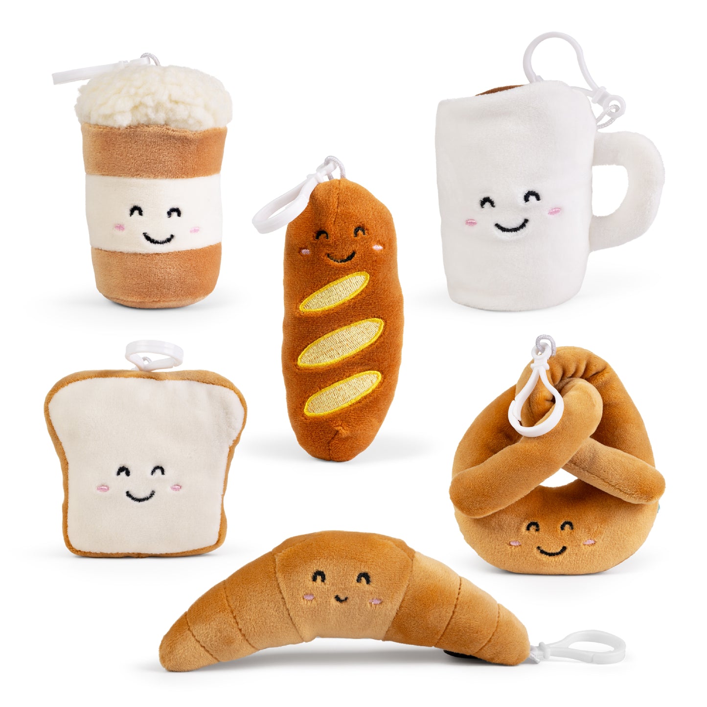 Little Clips Coffee Shop Plush Clip