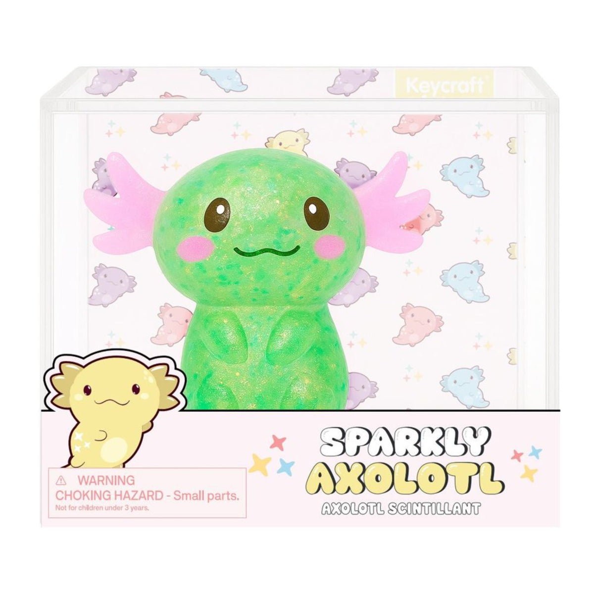 Keycraft - Glitter Axolotl