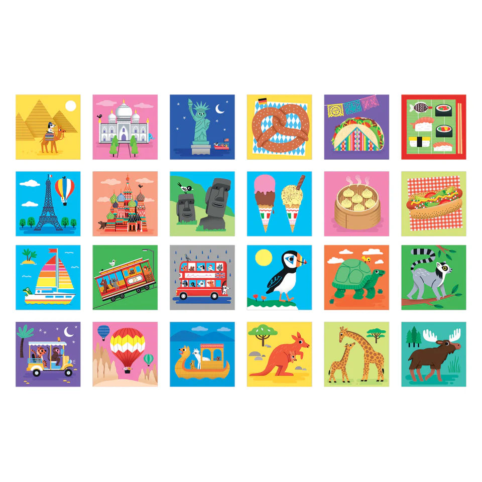 Mudpuppy Game Little Traveller Bingo